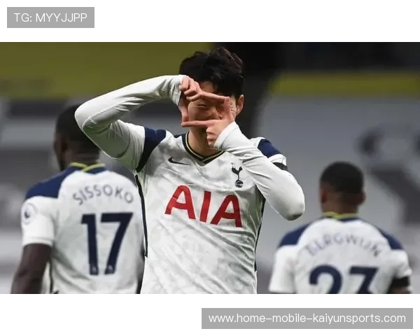 孙兴慜利用速度切入禁区，热刺再度扩大威胁